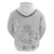 Tonga Faka Sepitema Zip Hoodie Ngatu and Floral Pattern with Blooming Hibiscus