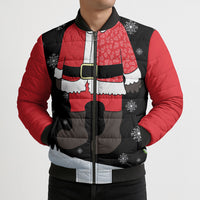 Polynesian Santa Claus Costume Funny Bomber Puffer Jacket LT03 - Polynesian Pride