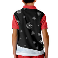 Polynesian Santa Claus Costume Funny Kid Polo Shirt LT03 - Polynesian Pride