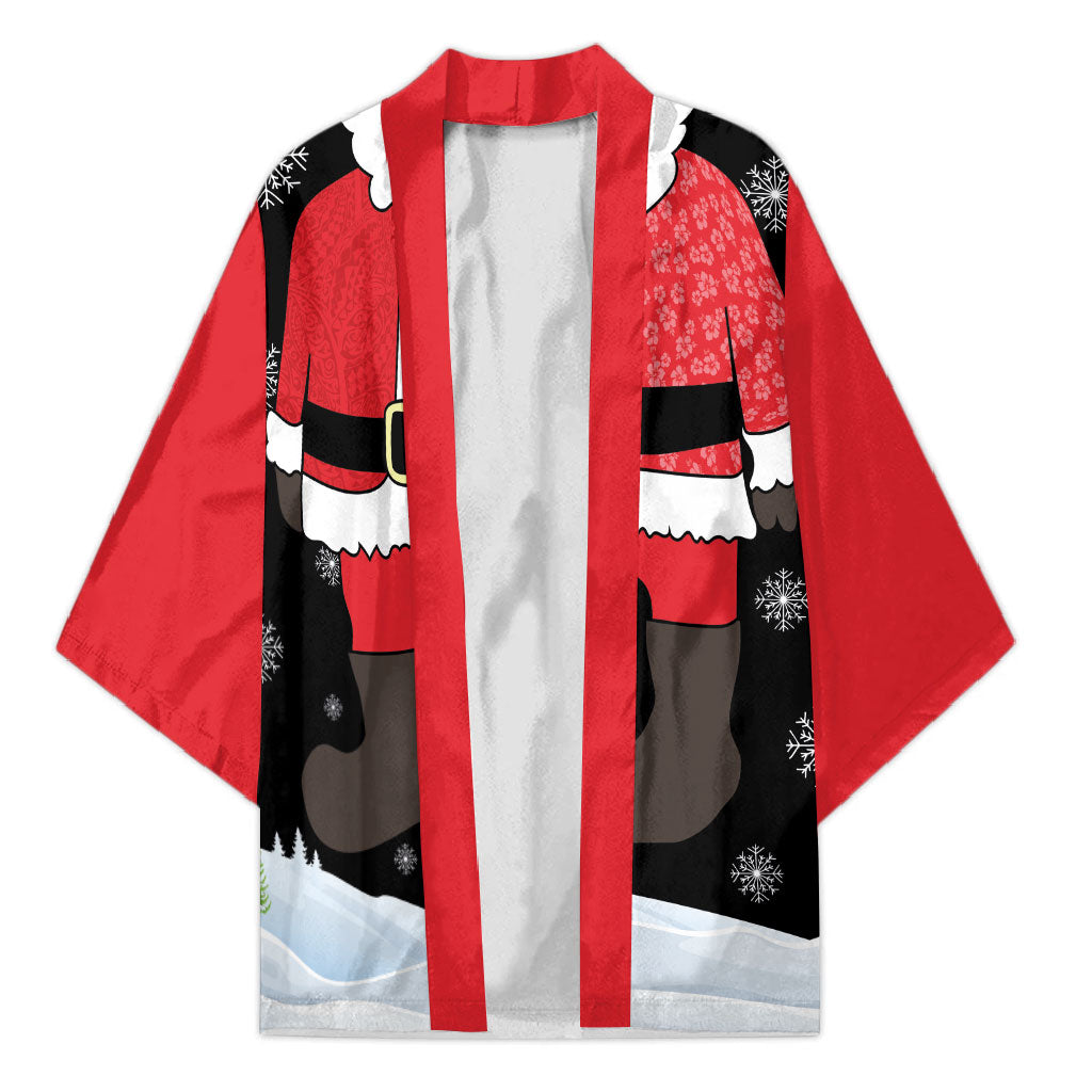Polynesian Santa Claus Costume Funny Kimono LT03 Unisex Multicolor - Polynesian Pride