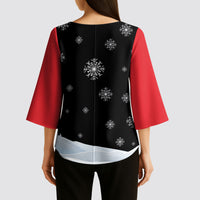Polynesian Santa Claus Costume Funny Kimono Sleeve Blouse LT03 - Polynesian Pride