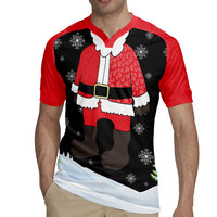 Polynesian Santa Claus Costume Funny Rugby Jersey LT03 - Polynesian Pride