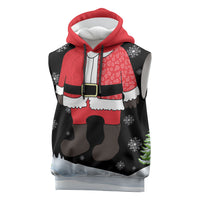 Polynesian Santa Claus Costume Funny Sleeveless Hoodie LT03 Multicolor - Polynesian Pride