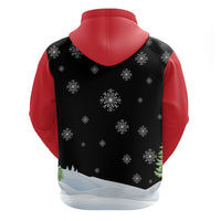 Polynesian Santa Claus Costume Funny Zip Hoodie LT03 - Polynesian Pride