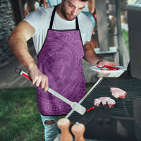 Hawaiian Turtle and Shark Apron Kakau Tribal with Polynesian Pattern Pink Color LT03 - Polynesian Pride