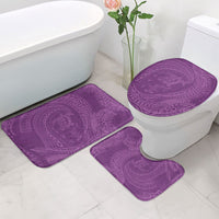 Hawaiian Turtle and Shark Bathroom Set Kakau Tribal with Polynesian Pattern Pink Color LT03 - Polynesian Pride