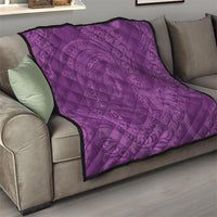 Hawaiian Turtle and Shark Quilt Kakau Tribal with Polynesian Pattern Pink Color LT03 - Polynesian Pride