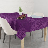 Hawaiian Turtle and Shark Tablecloth Kakau Tribal with Polynesian Pattern Pink Color LT03 - Polynesian Pride