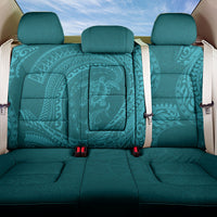 Hawaiian Turtle and Shark Back Car Seat Cover Kakau Tribal with Polynesian Pattern Turquoise Color LT03 One Size Turquoise - Polynesian Pride