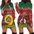 Vanuatu Christmas Hoodie Dress Pig Tusk Beautiful Merry Xmas Snowflake LT03 - Polynesian Pride