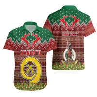 Personalised Vanuatu Christmas Hawaiian Shirt Pig Tusk Beautiful Merry Xmas Snowflake LT03 - Polynesian Pride