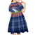 Guam Christmas Kid Short Sleeve Dress Chamorro Guam Tattoos Beautiful Merry Xmas Snowflake LT03 - Polynesian Pride