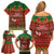 Tonga Christmas Family Matching Off Shoulder Short Dress and Hawaiian Shirt Coat of Arms and Map Beautiful Merry Xmas Snowflake LT03 - Polynesian Pride