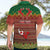 Personalised Tonga Christmas Hawaiian Shirt Coat of Arms and Map Beautiful Merry Xmas Snowflake LT03 - Polynesian Pride