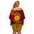 Tonga Ha'apai High School Family Matching Off Shoulder Short Dress and Hawaiian Shirt Ngatu and Maori Ethnic Tribal Pattern LT03 - Polynesian Pride