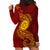 Tonga Ha'apai High School Hoodie Dress Ngatu and Maori Ethnic Tribal Pattern LT03 - Polynesian Pride