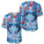 Hawaiian Dolphin Love Couple - Ocean Heart Baseball Jersey