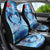 Hawaiian Dolphin Love Couple - Ocean Heart Car Seat Cover