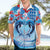 Hawaiian Dolphin Love Couple - Ocean Heart Hawaiian Shirt