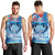 Hawaiian Dolphin Love Couple - Ocean Heart Men Tank Top