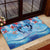 Hawaiian Dolphin Love Couple - Ocean Heart Rubber Doormat