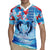 Hawaiian Dolphin Love Couple - Ocean Heart Rugby Jersey