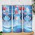 Hawaiian Dolphin Love Couple - Ocean Heart Skinny Tumbler