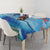 Hawaiian Dolphin Love Couple - Ocean Heart Tablecloth