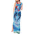 Hawaiian Dolphin Love Couple - Ocean Heart Tank Maxi Dress