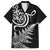 New Zealand Octopus Tattoo and Fern Hawaiian Shirt Maori Pattern