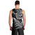 New Zealand Octopus Tattoo and Fern Men Tank Top Maori Pattern