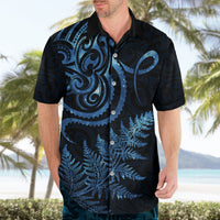 New Zealand Octopus Tattoo and Fern Hawaiian Shirt Maori Pattern Matariki Style LT03 - Polynesian Pride