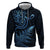 New Zealand Octopus Tattoo and Fern Hoodie Maori Pattern Matariki Style