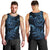 New Zealand Octopus Tattoo and Fern Men Tank Top Maori Pattern Matariki Style