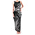 New Zealand Crocodile Tattoo and Fern Family Matching Tank Maxi Dress and Hawaiian Shirt Maori Pattern