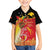 Papua New Guinea Independence Day Family Matching Short Sleeve Bodycon Dress and Hawaiian Shirt Happy Anniversary 50th Bird-of-paradise Melanesian Tattoos - Polynesian Pride