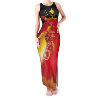Papua New Guinea Independence Day Family Matching Tank Maxi Dress and Hawaiian Shirt Happy Anniversary 50th Bird-of-paradise Melanesian Tattoos - Polynesian Pride