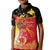 Papua New Guinea Independence Day Kid Polo Shirt Happy Anniversary 50th Bird-of-paradise Melanesian Tattoos - Polynesian Pride