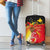 Papua New Guinea Independence Day Luggage Cover Happy Anniversary 50th Bird-of-paradise Melanesian Tattoos - Polynesian Pride