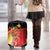 Papua New Guinea Independence Day Luggage Cover Happy Anniversary 50th Bird-of-paradise Melanesian Tattoos - Polynesian Pride