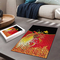 Papua New Guinea Independence Day Puzzle Happy Anniversary 50th Bird-of-paradise Melanesian Tattoos - Polynesian Pride