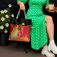 Papua New Guinea Independence Day Tote Bag Happy Anniversary 50th Bird-of-paradise Melanesian Tattoos - Polynesian Pride