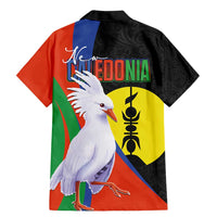 New Caledonia Family Matching Mermaid Dress and Hawaiian Shirt Kagu Bird and The Seal with Melanesian Culture - Polynesian Pride