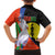 New Caledonia Family Matching Short Sleeve Bodycon Dress and Hawaiian Shirt Kagu Bird and The Seal with Melanesian Culture - Polynesian Pride