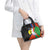 New Caledonia Shoulder Handbag Kagu Bird and The Seal with Melanesian Culture - Polynesian Pride