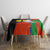 New Caledonia Tablecloth Kagu Bird and The Seal with Melanesian Culture - Polynesian Pride