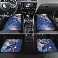 Marshall Islands Manit Day Car Mats Grunge National Flag with Whales and Tribal Tattoos - Polynesian Pride