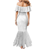 Samoan Culture-Lotu Tamaiti Family Matching Mermaid Dress and Hawaiian Shirt Siapo and Polynesian Art Tattoos - Polynesian Pride