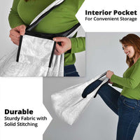 Samoan Culture-Lotu Tamaiti Grocery Bag Siapo and Polynesian Art Tattoos - Polynesian Pride