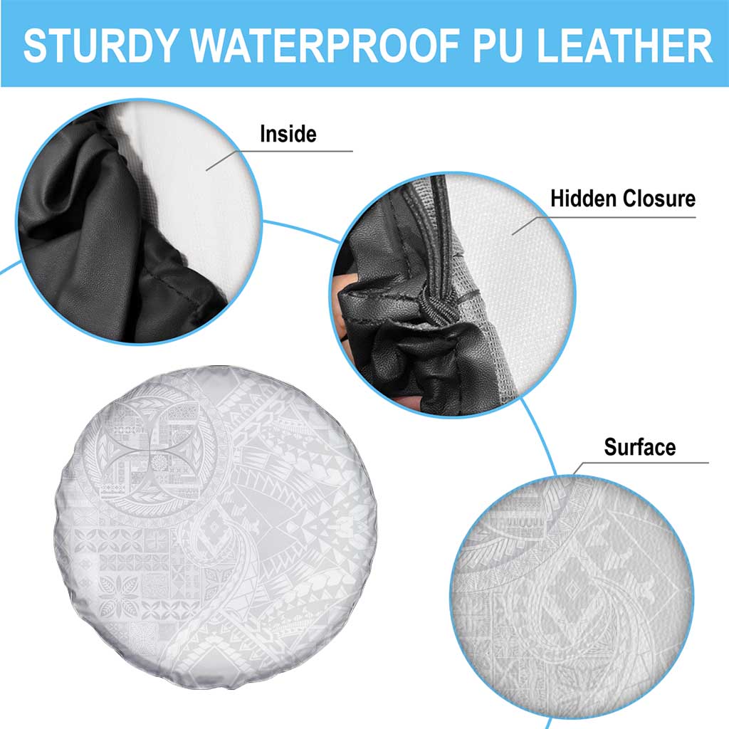 Samoan Culture-Lotu Tamaiti Spare Tire Cover Siapo and Polynesian Art Tattoos - Polynesian Pride